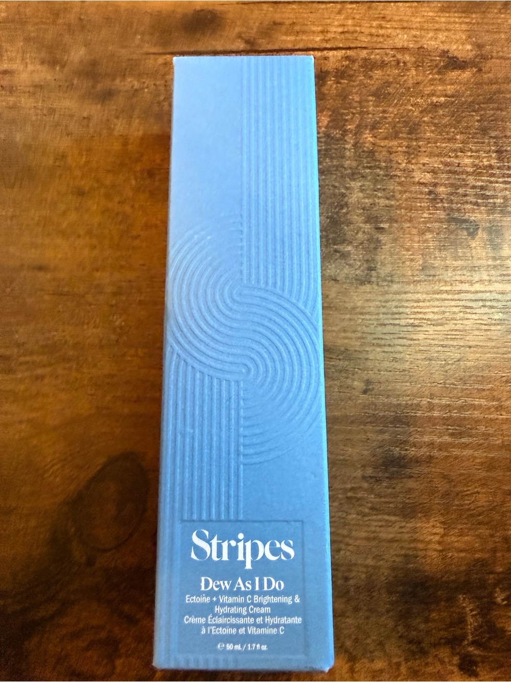 Stripes Dew As I Do Ectoine + Vitamin C Brightening & Hydrating Cream 1.7 oz NIB